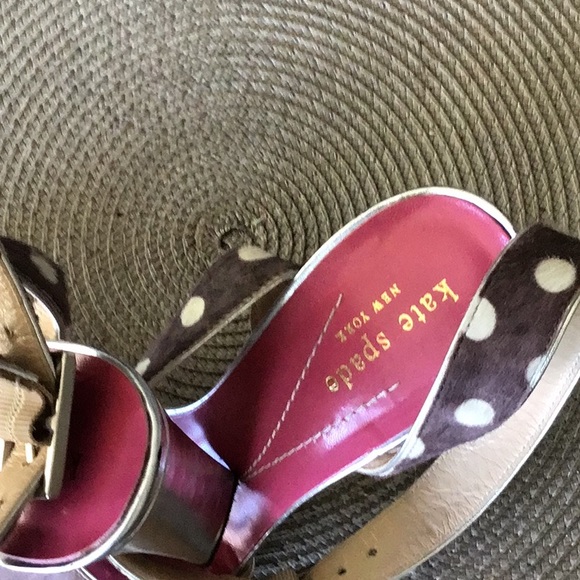 Kate Spade 7M ankle strap open toe high heel.worm once.excellent conditions. - Picture 4 of 6